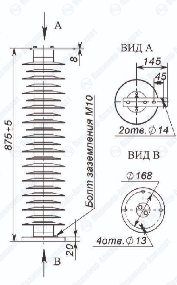 ОПН-110/1000 для защиты изоляции нейтрали
