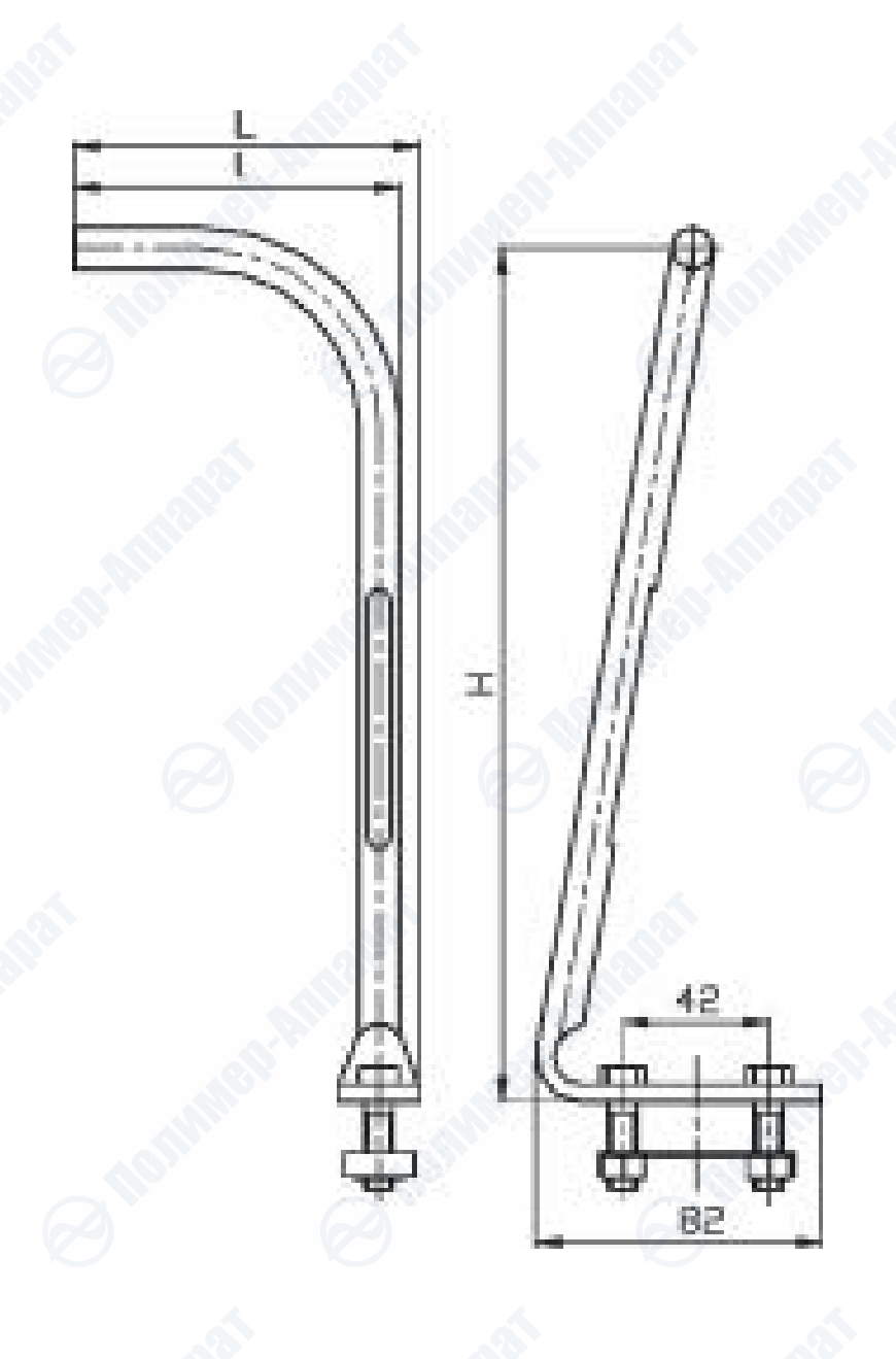 Рога разрядные нижние типа РРН