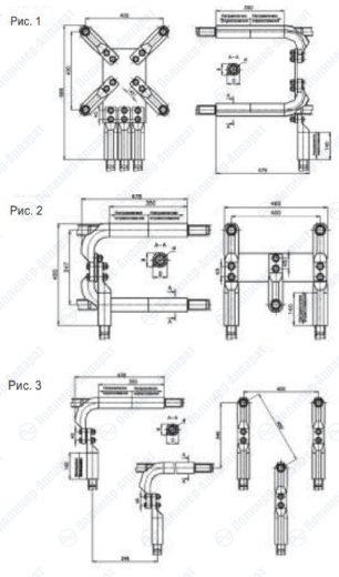 Зажимы ответвительные прессуемые типа АОА