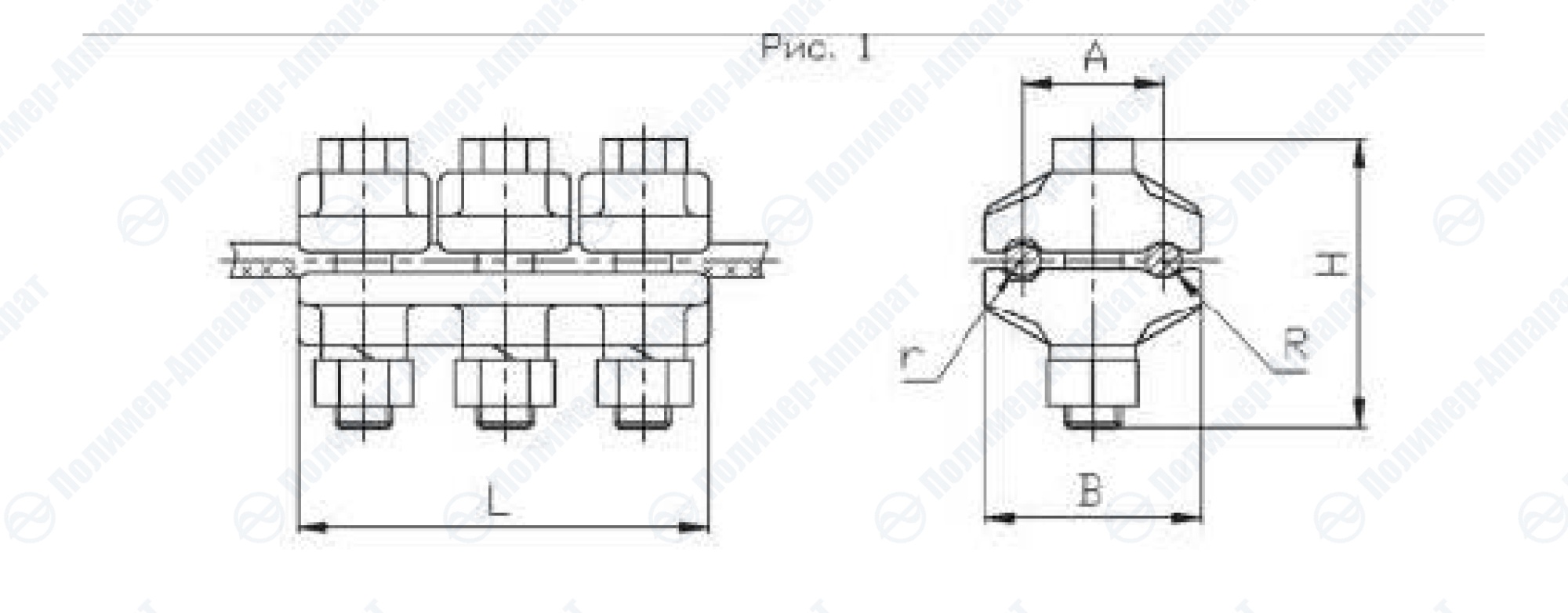 Зажимы соединительные плашечные типа ПАМ