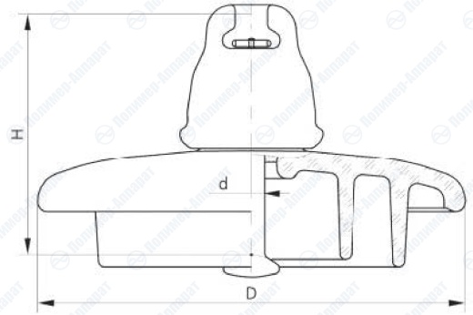 Изолятор ПС120В 