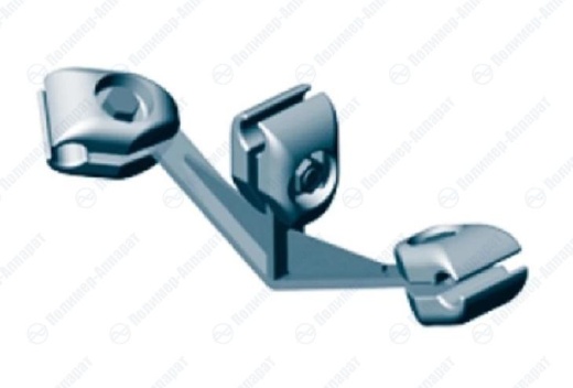 Распорки специальные для крепления продольного экрана