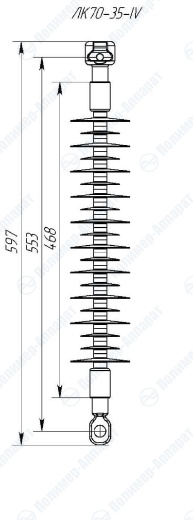 Изолятор ЛК-70/35 