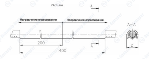 Зажимы ремонтные типа РАС